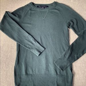 French Connection fitted teal sweater